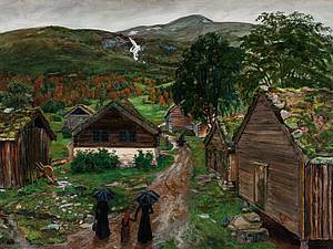 Norwegens Landschaftsmaler, Nikolai Astrup, in der Kunsthalle Emden 