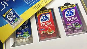 Tic Tac Gum ist die Chewvolution, das erste Kaugummi von Ferrero