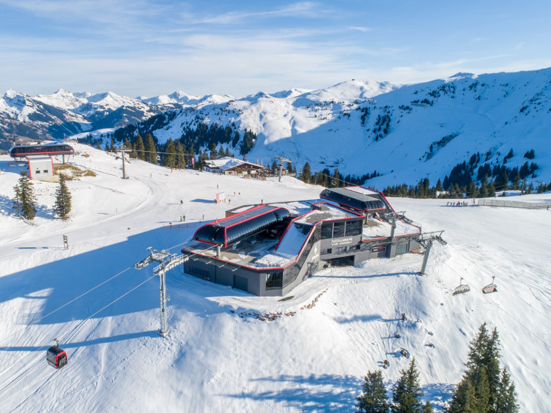 die Bergstation der Fleckalmbahn
© KitzSki