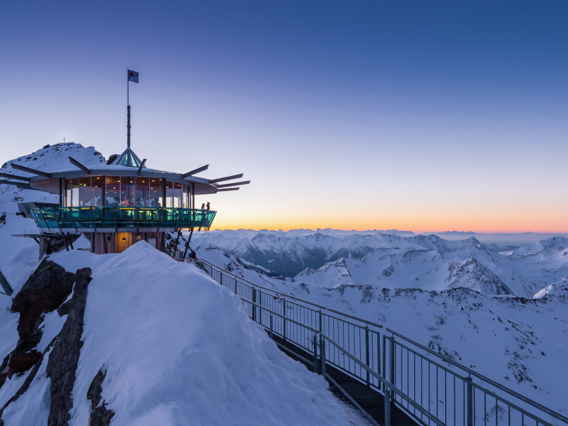 Sensationelle Aussicht vom Top Mountain Star © Alexander Maria Lohmann / Ötztal Tourismus