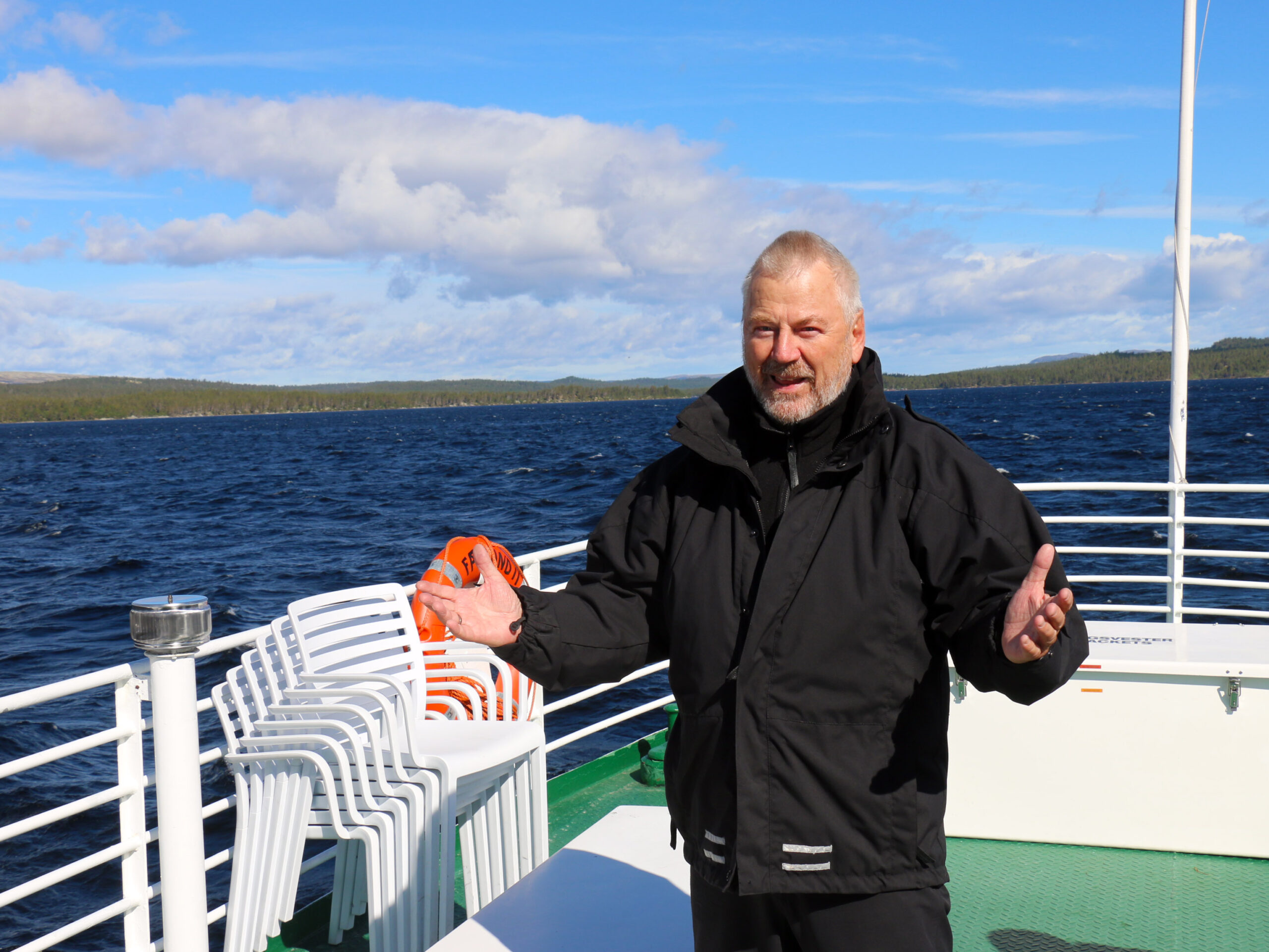 Jan Aage Røtnes setzt sich für einen nachhaltigen Tourismus ein. © Dagmar Köhler