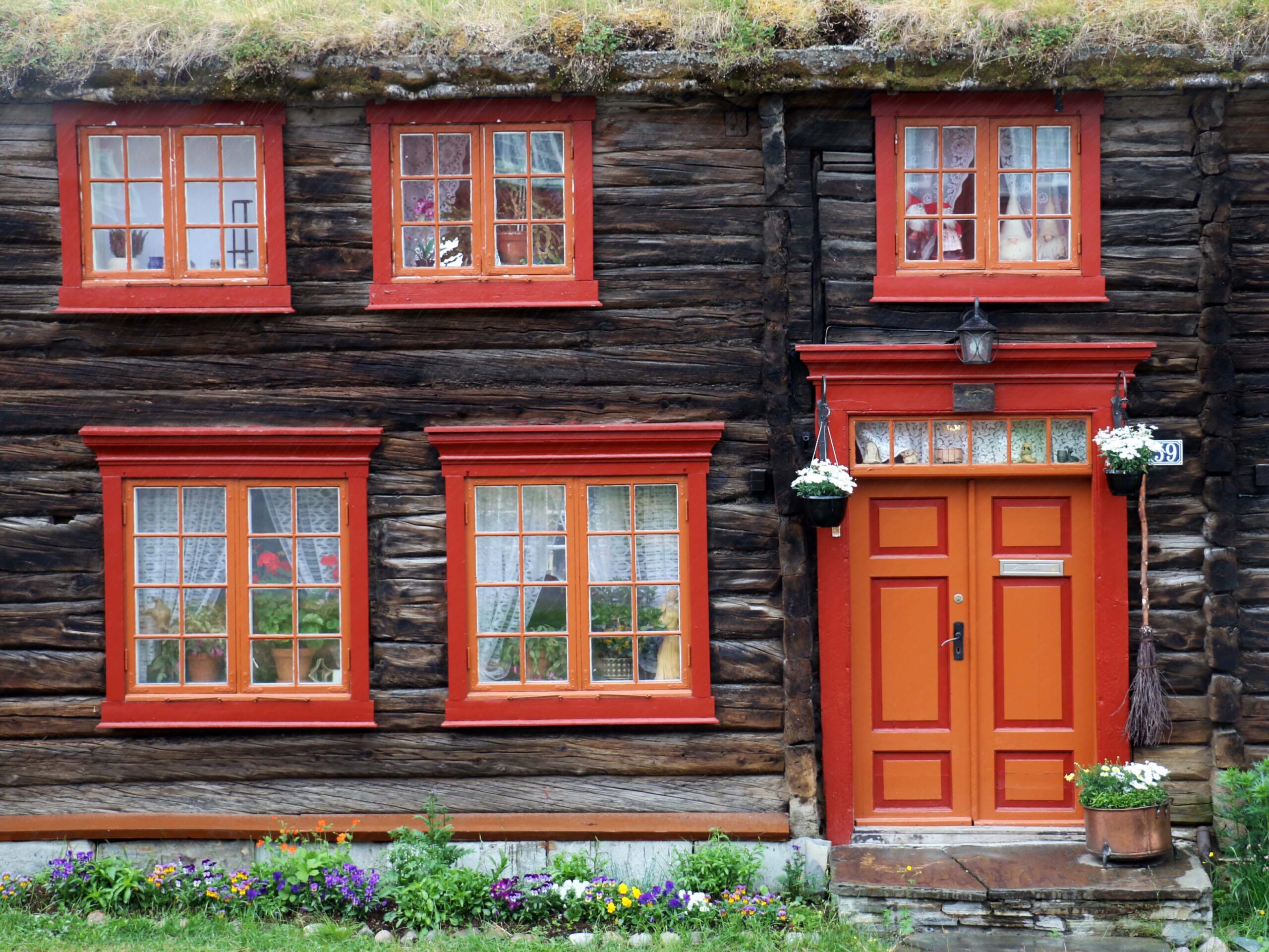 Røros ist eine belebte Holzstadt Europas. © Dagmar Köhler