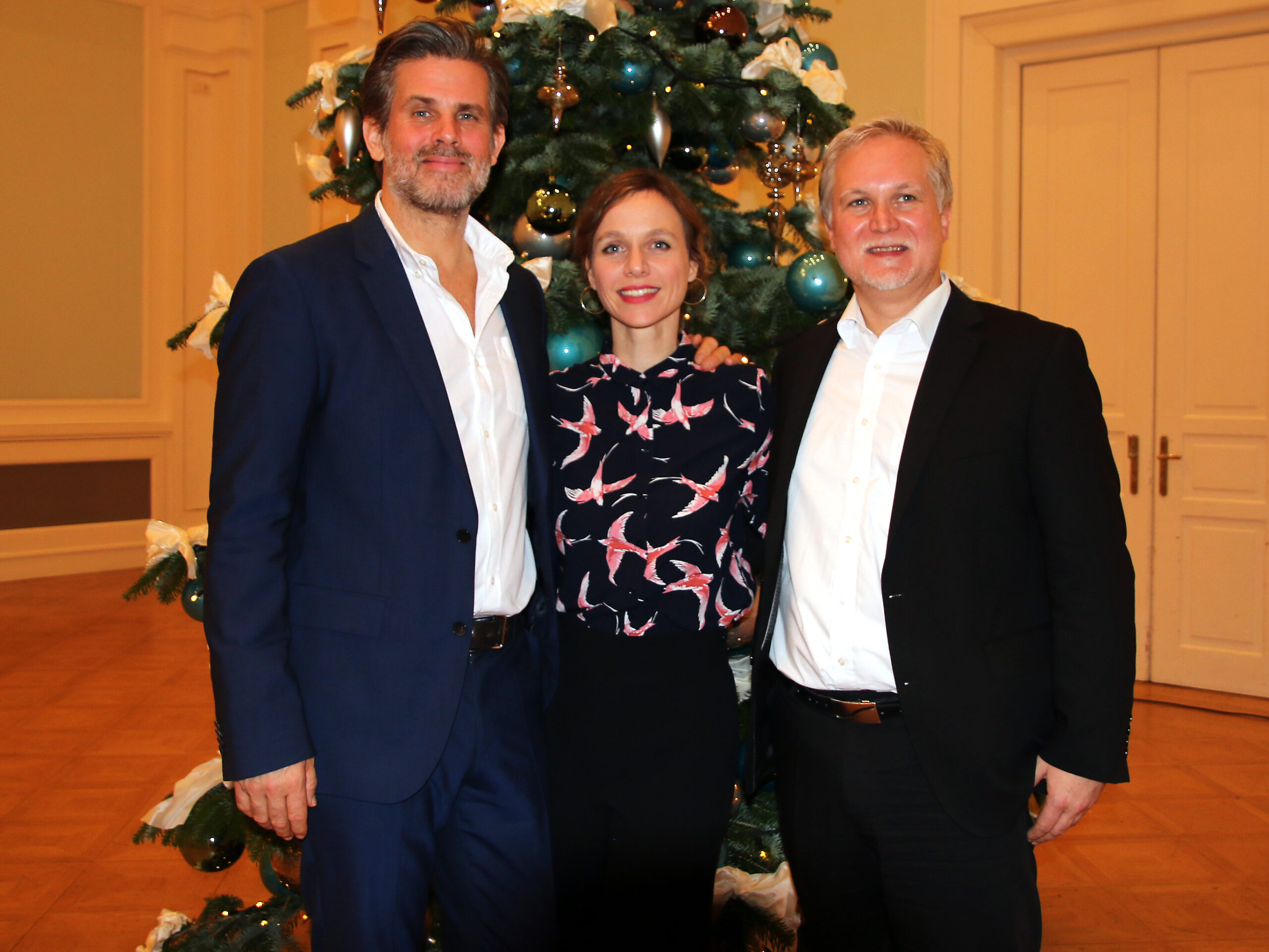 Steffen Groth, Nadja Becker und Heiko Ossig präsentierten "Rilke in Spanien". © Dagmar Köhler