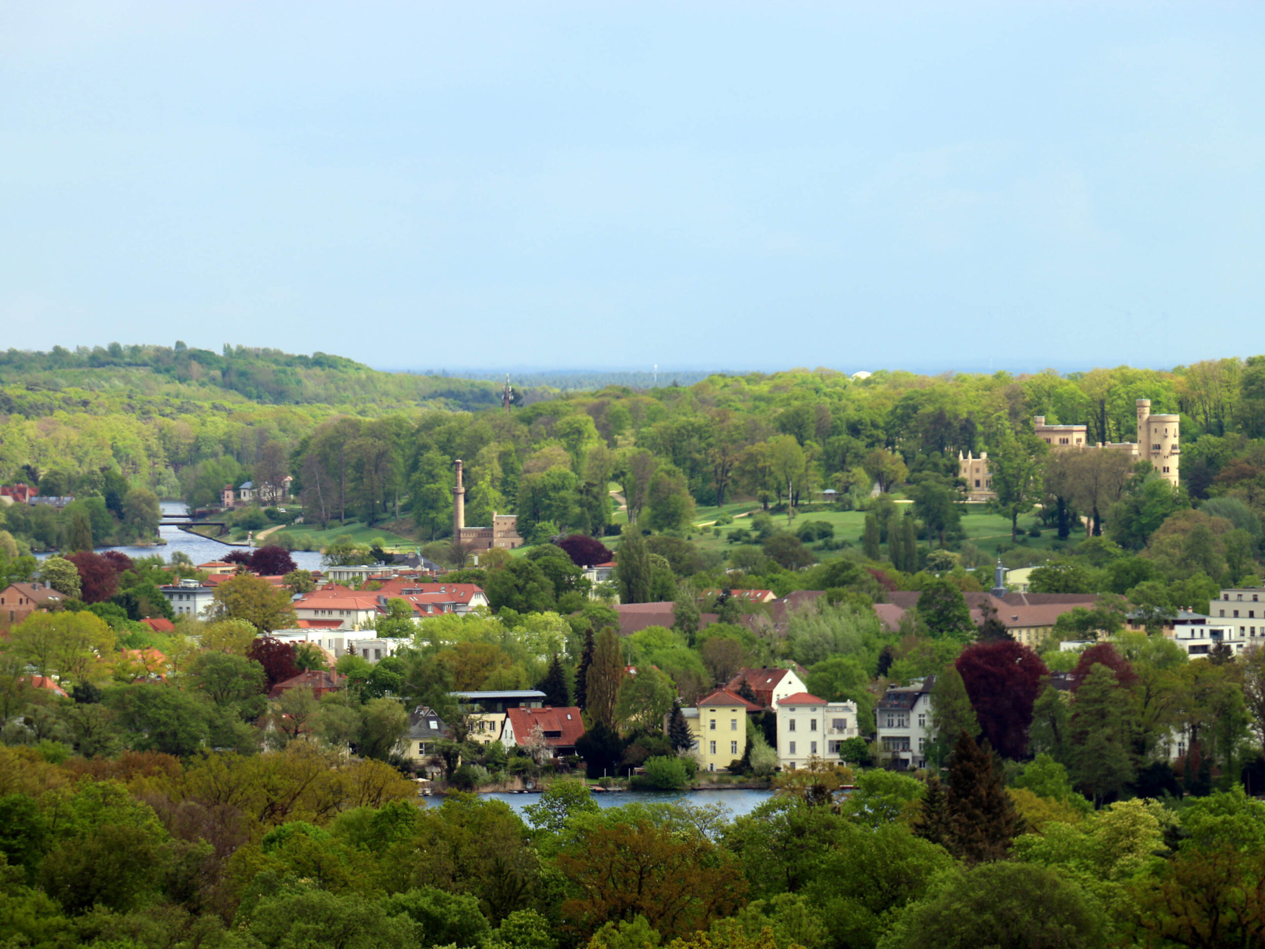 Bewusst gestaltete Sichtachsen verbinden die Schlösser untereinander. © Dagmar Köhler