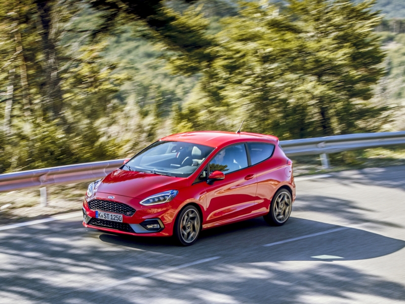 Einfach zum Abheben. Der Ford Fiesta ST. (c) Ford