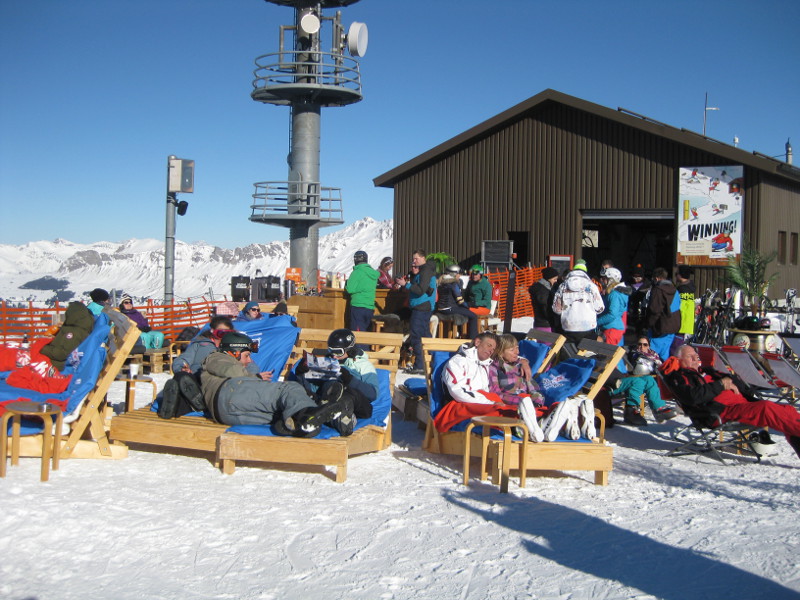 Sonnenbaden auf höchstem Niveau © Michael Rüf